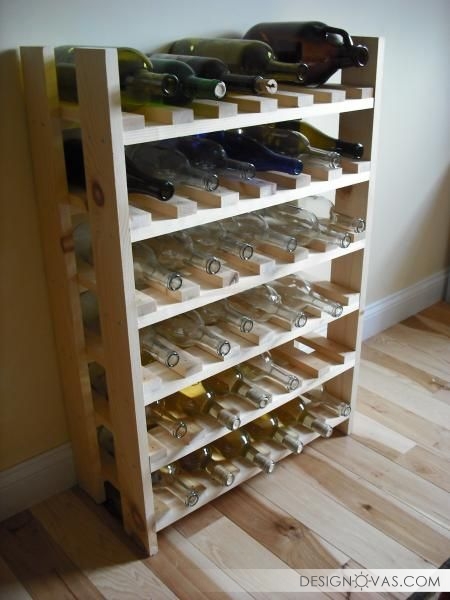 Подставка для хранения бутылок вина – как сделать из дерева своими руками?